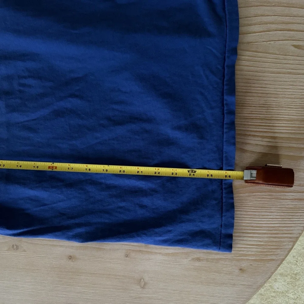Ralph Lauren Polo Tshirt Sz Medium Electric‎ Blue Anchor Sailing